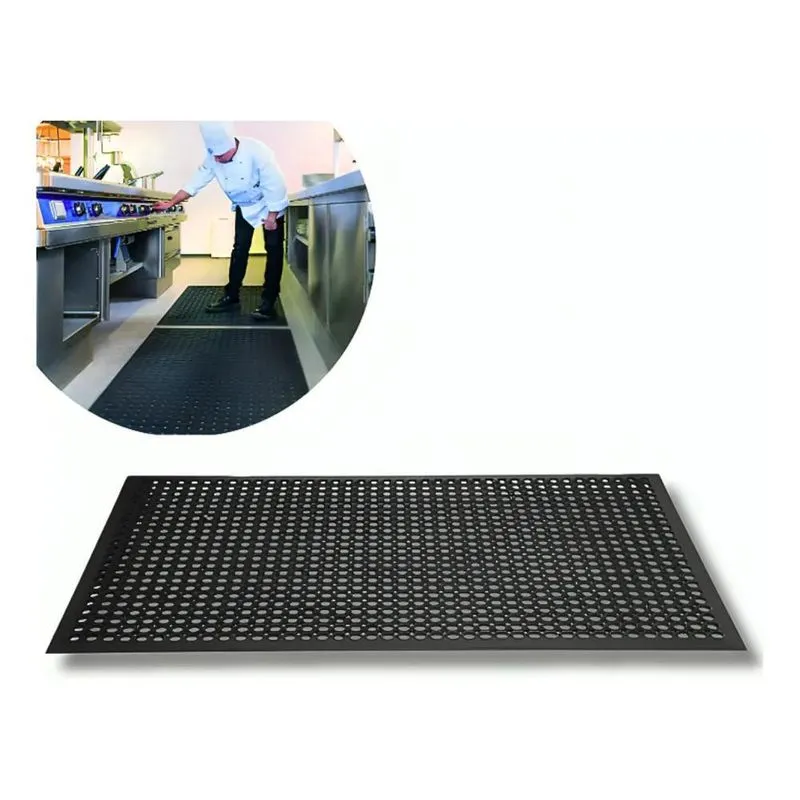 3x Tapete De Borracha 100% Antiderrapante Banheiro Box 42x30