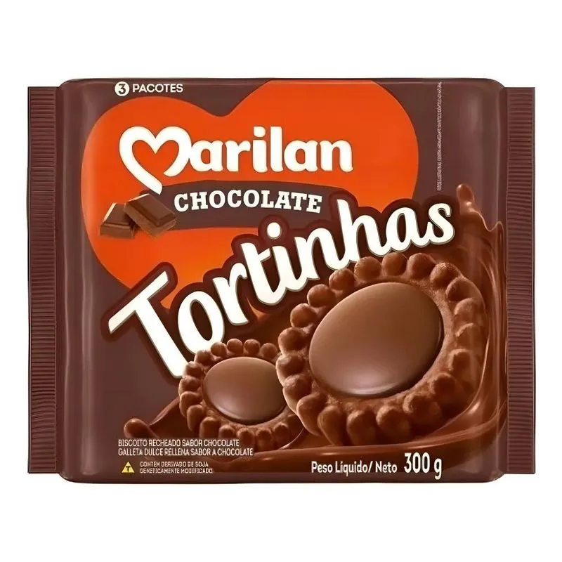 Marilan Tortinhas - Chocolate - Unidade - 1