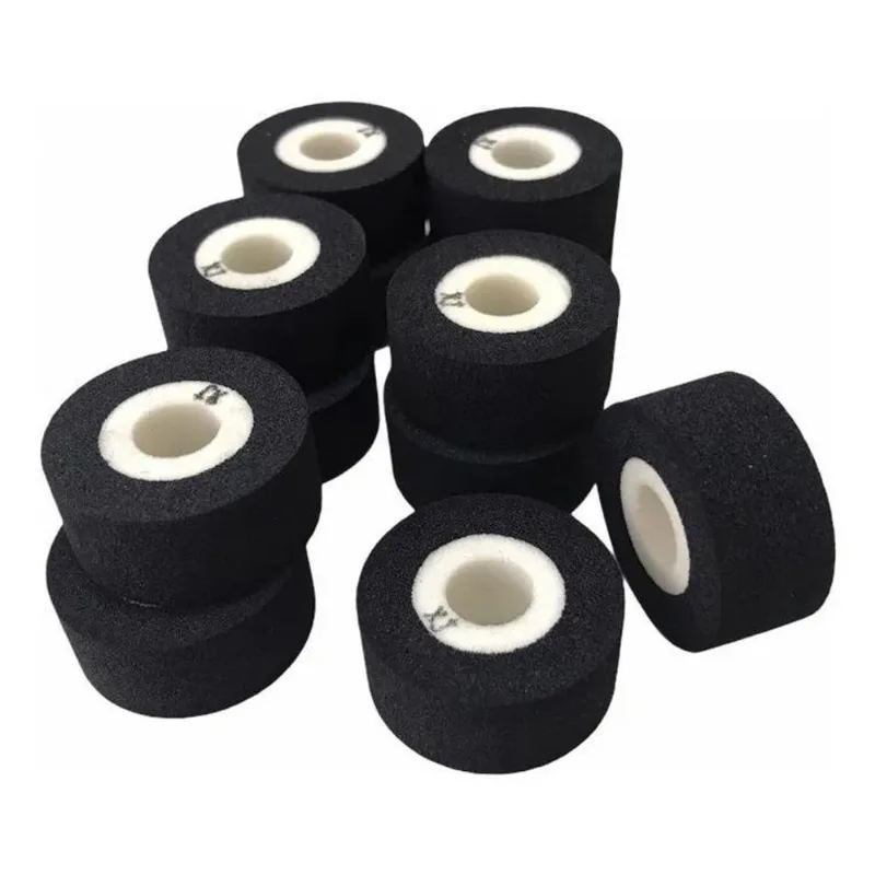 10x 10 Rolos De Tinta Térmica/sólida 36x16mm Preta Hot Roll