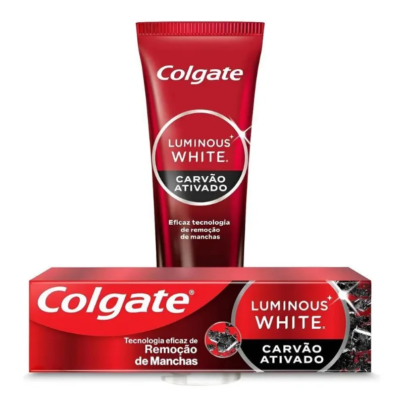Creme Dental Clareador Colgate Luminous White Carvão At 70g