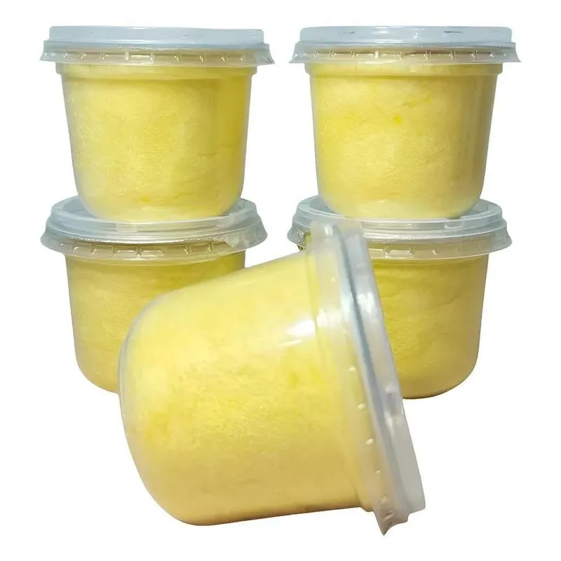 30 Potes De Algodão Doce 15gr Algodão&amp;cia Para Personalizar