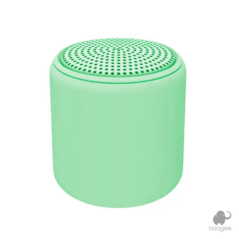 Mini Caixa de Som Bluetooth InPods LittleFUN Portátil USB Verde Escuro