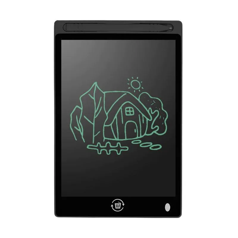 Lousa Mágica Digital Lcd Para Escrever E Desenhar Preto