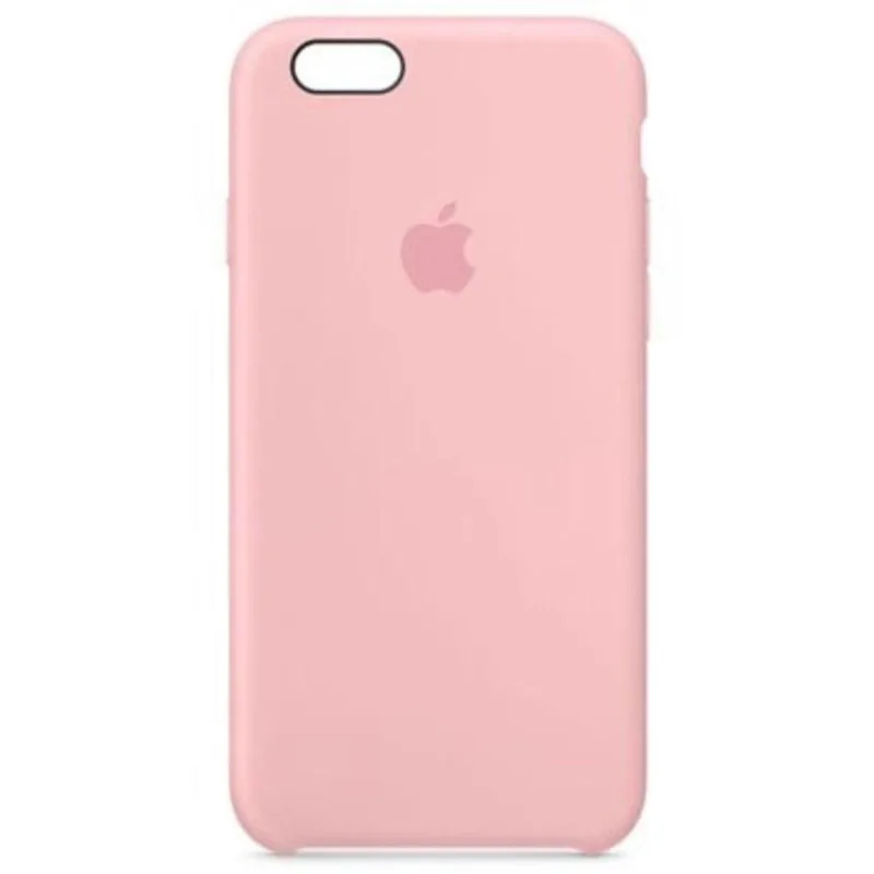 Capinha Case De Celular Silicone Para Iphone 6S Rosa