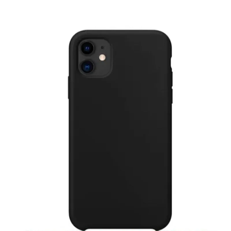 Capinha Case De Celular Silicone Para Iphone Xr Preto