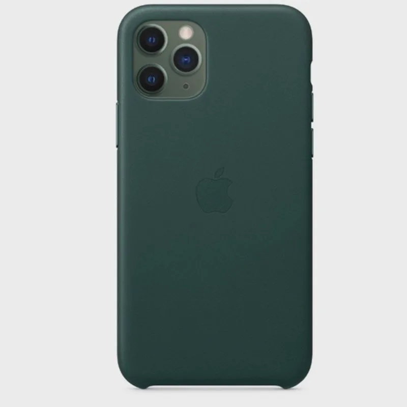 Capinha Case De Celular Silicone Iphone 11 Pro Verde Escuro