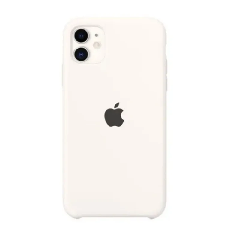 Capinha Case De Celular Silicone Iphone 11 Pro Branca
