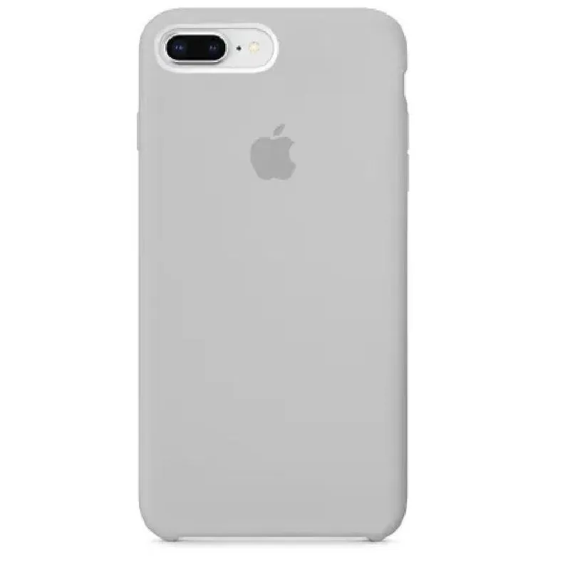 Capinha Case Celular Silicone Iphone 7 E 8 Plus Cinza