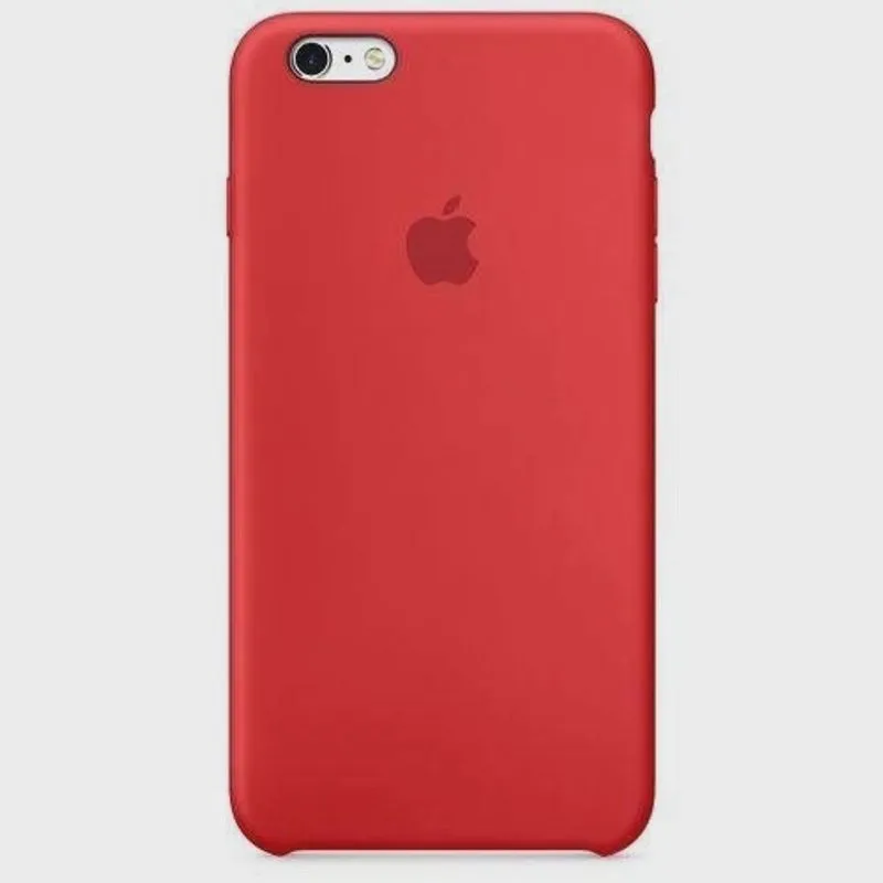 Capinha Case Celular Silicone Iphone 7 E 8 Vermelho