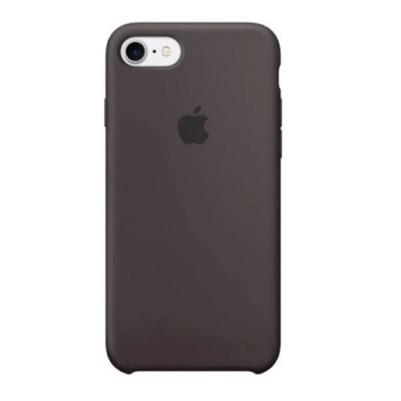 Capinha Case Celular Silicone Iphone 7 E 8 Plus Cinza Escuro