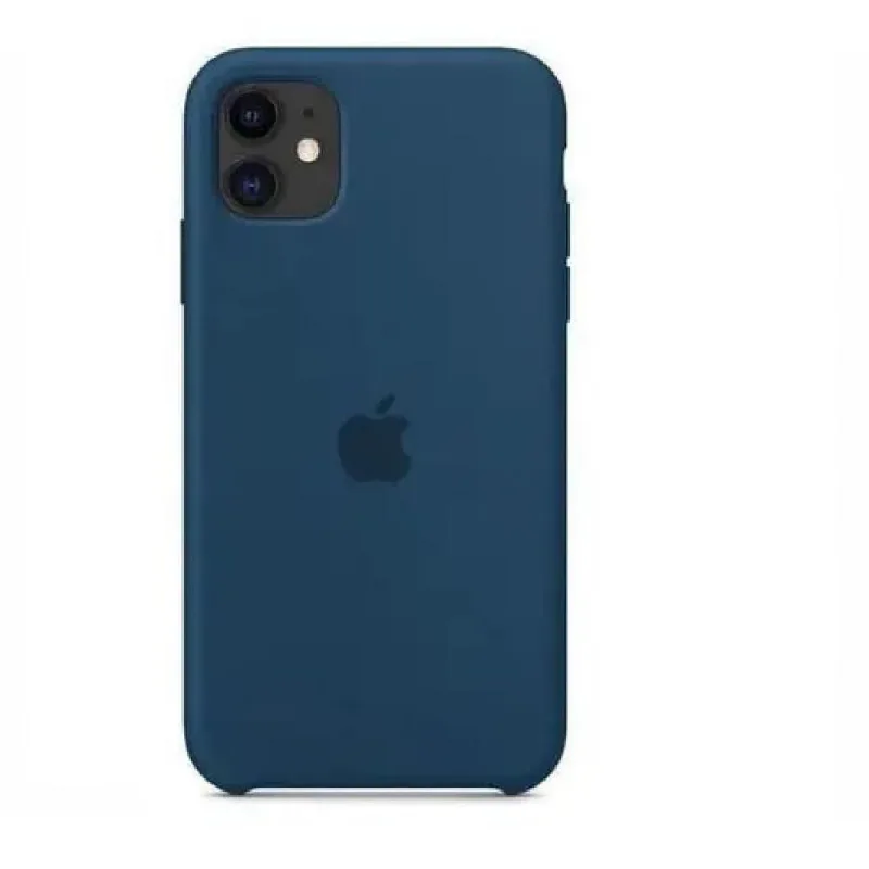 Capinha Case Celular Silicone Iphone 11 Pro Azul Pacifico