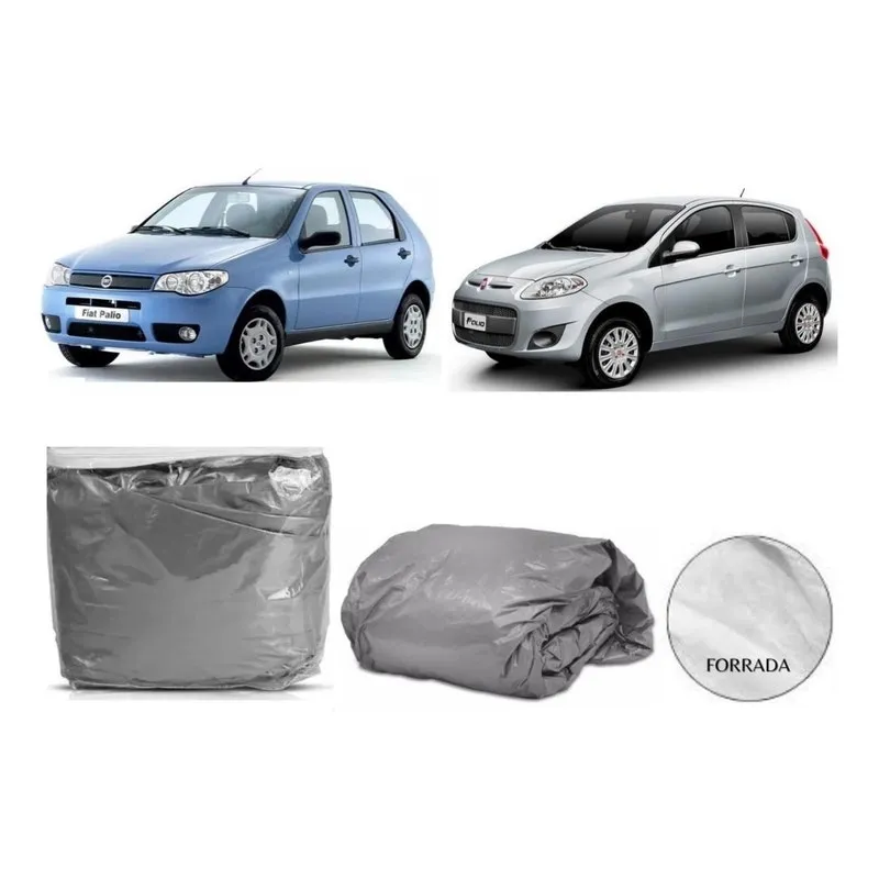 Capa Cobrir Fiat Palio 100% Impermeavel Proteção Sol E Chuva
