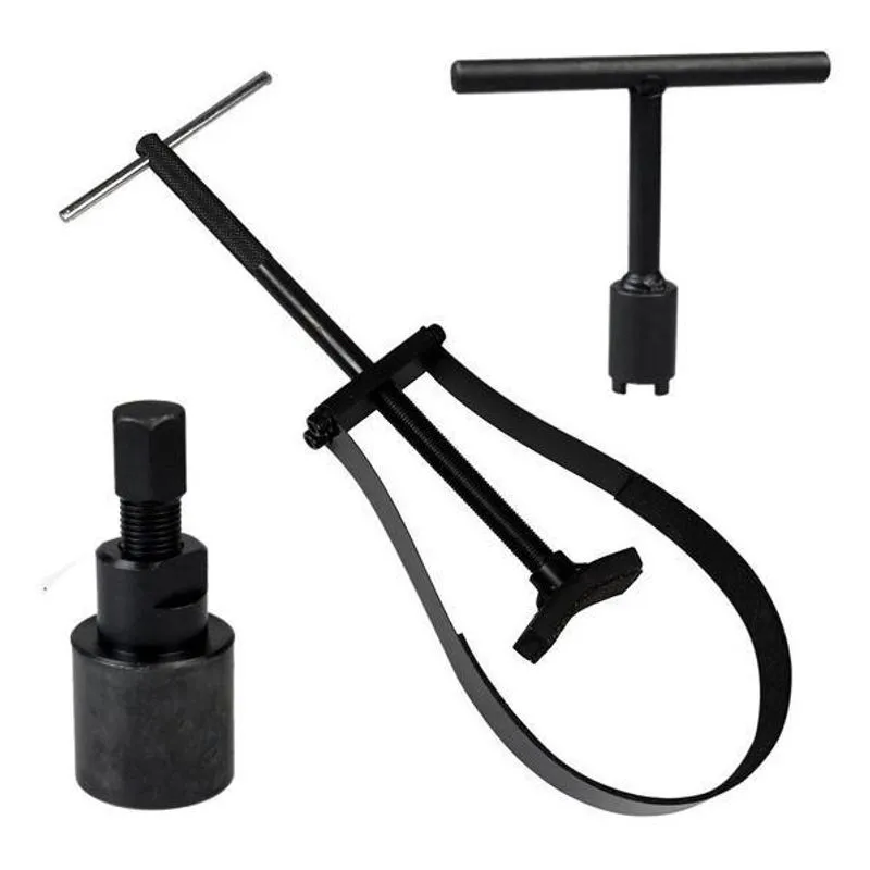 Kit Cinta Fixadora + Saca Volante 150 + Chave Castelo 150