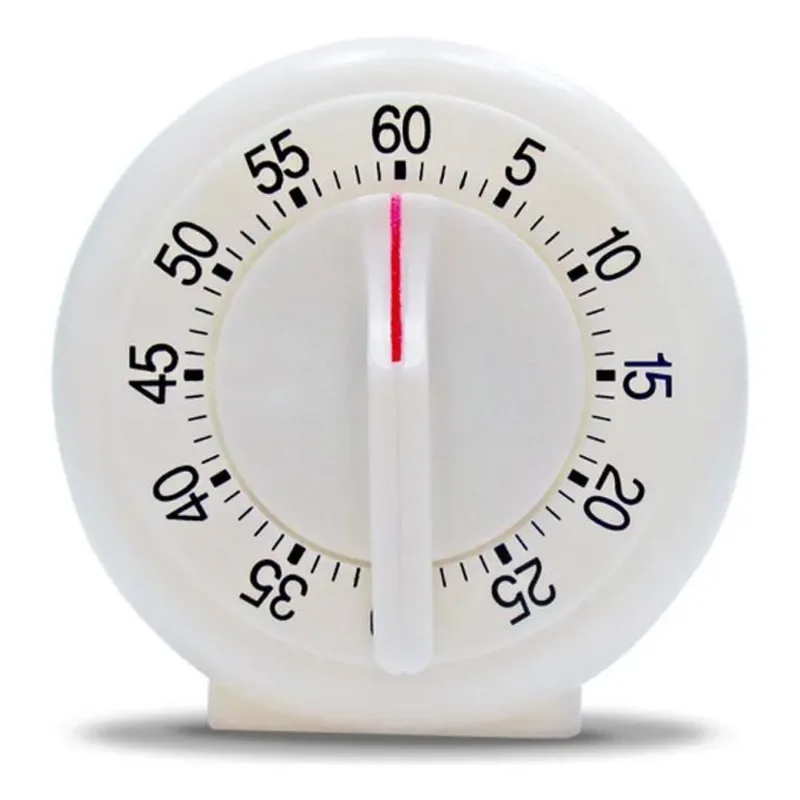 10x Timer Despertador Analógico 60 Minutos