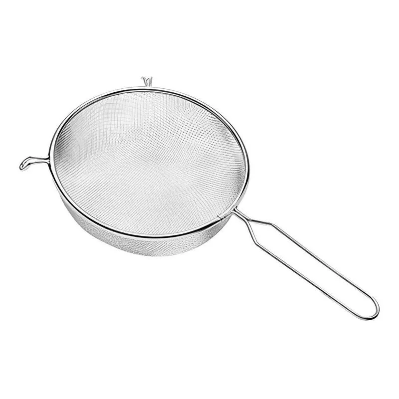 Peneira Inox De Cozinha Coar 24cm Escorrer Macarrão Coador
