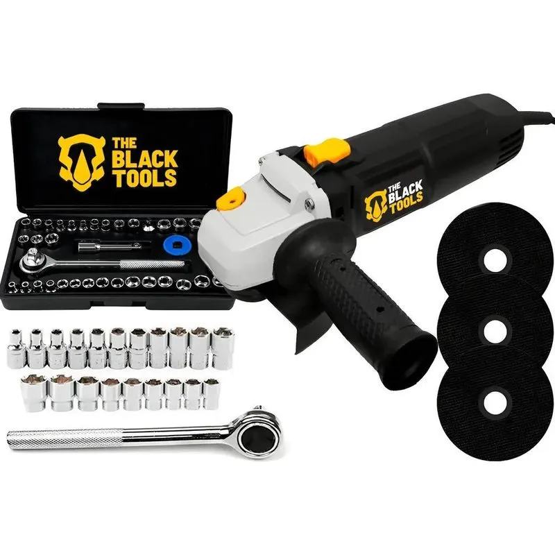 Esmerilhadeira 780W + Kit 40 Pçs S - Preto 52049 110V 198814