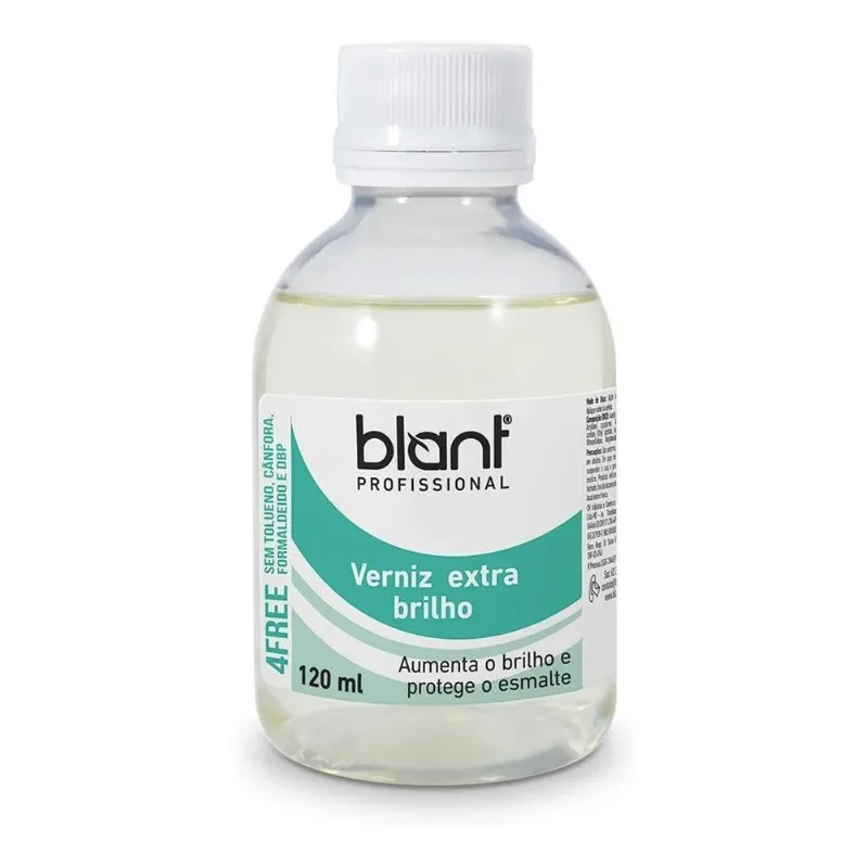 2x Verniz Extra Brilho Profissional 120ml Blant Rende Muito