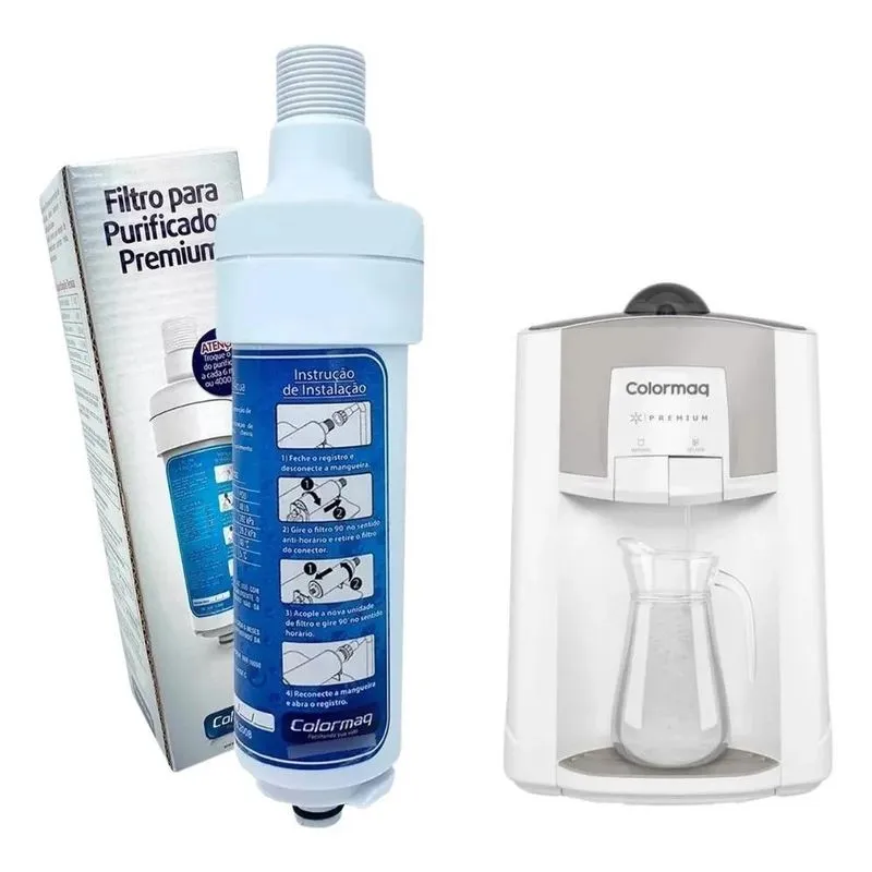 Filtro Refil Colormaq Para Purificador De Agua Premium