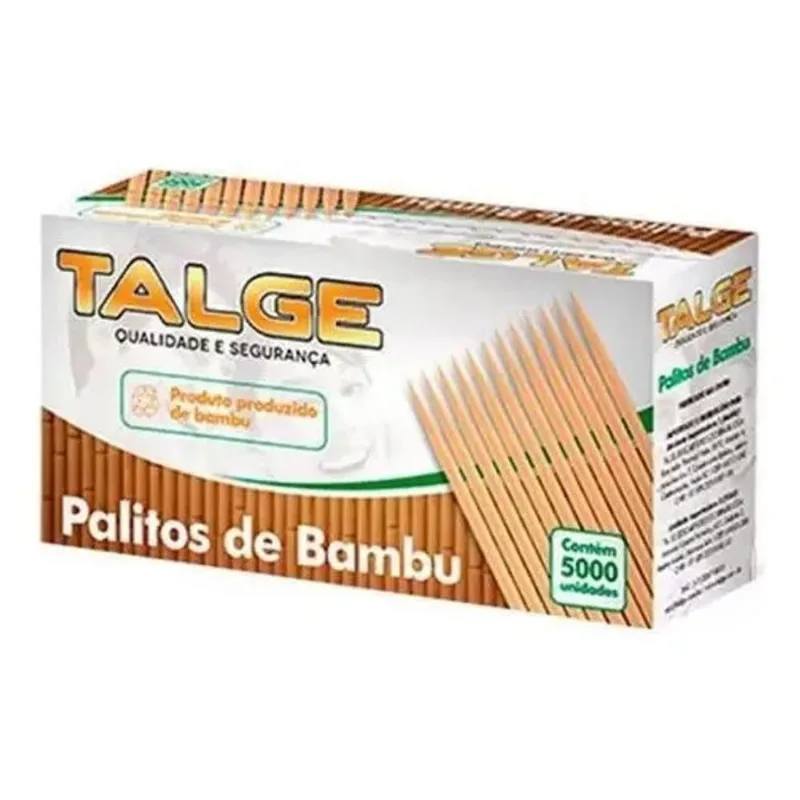 2x Palitos De Dente Granel - 5000 Un - Talge