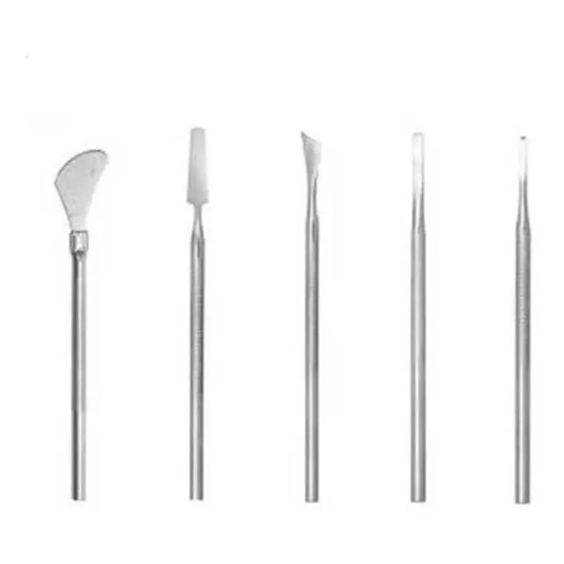 Kit Podologia Profissional Com 5 Instrumentos - Bisturi