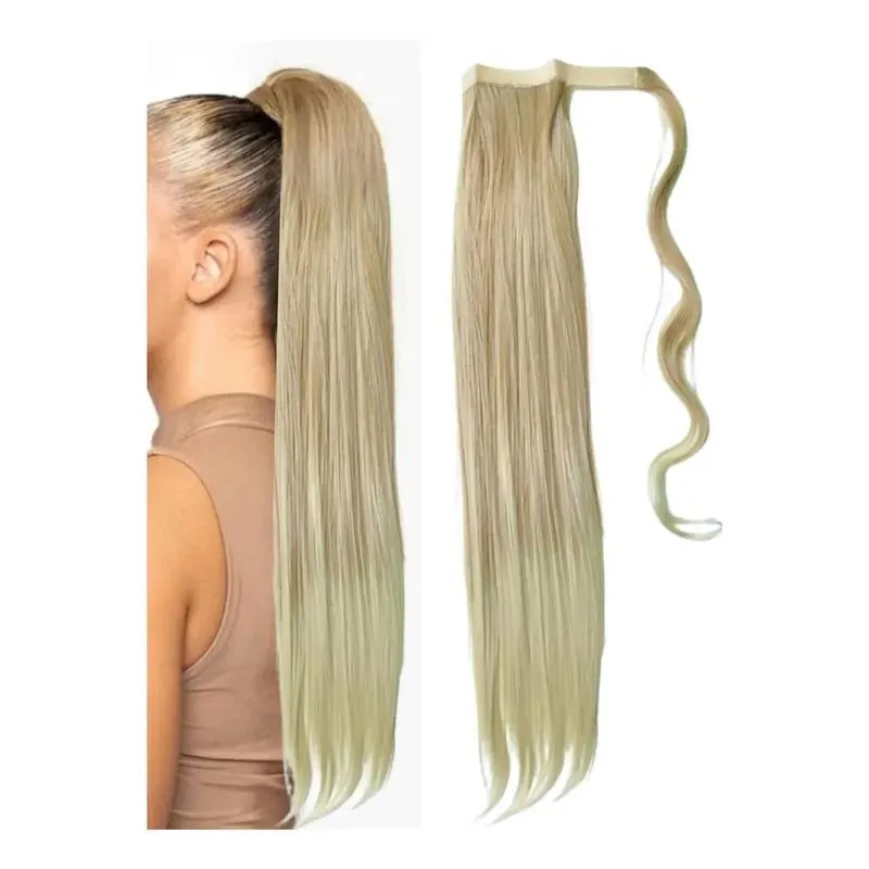 Rabo De Cavalo Camuflado - Volume E Esti - Loiro 15t613 Liso