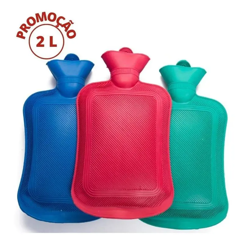 Bolsa Térmica Compressa Água Quente Fria Cólica Sinusite 2l