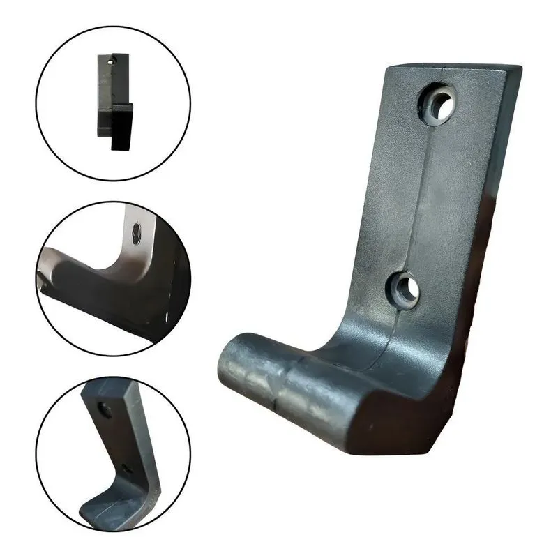 02 Suportes Para Barras De Supino Com Base Reta