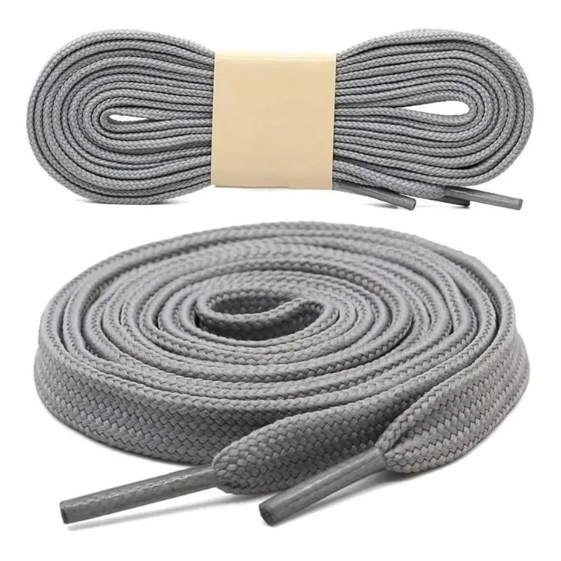 3x Cadarço Chato De Poliester 1,20 Cm 2 Pares Por 20