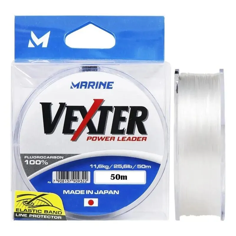 Linha Vexter Leader Fluorocarbon 0,52mm 33lbs 50m Marine Spo