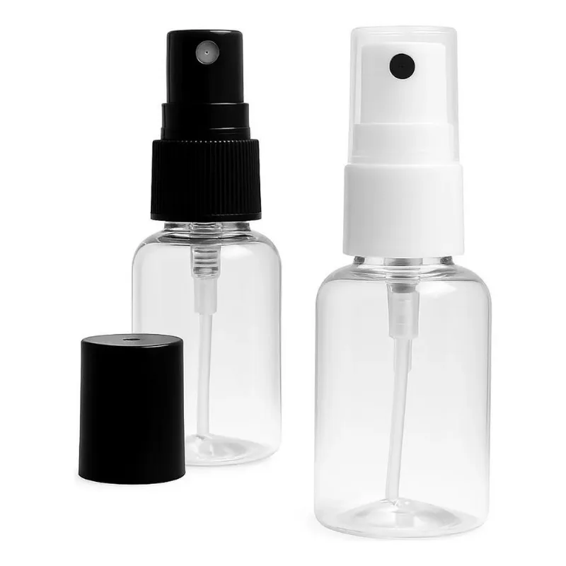 2x 50 Frascos 30ml Pet Borrifador Válvula Spray Para Perfume