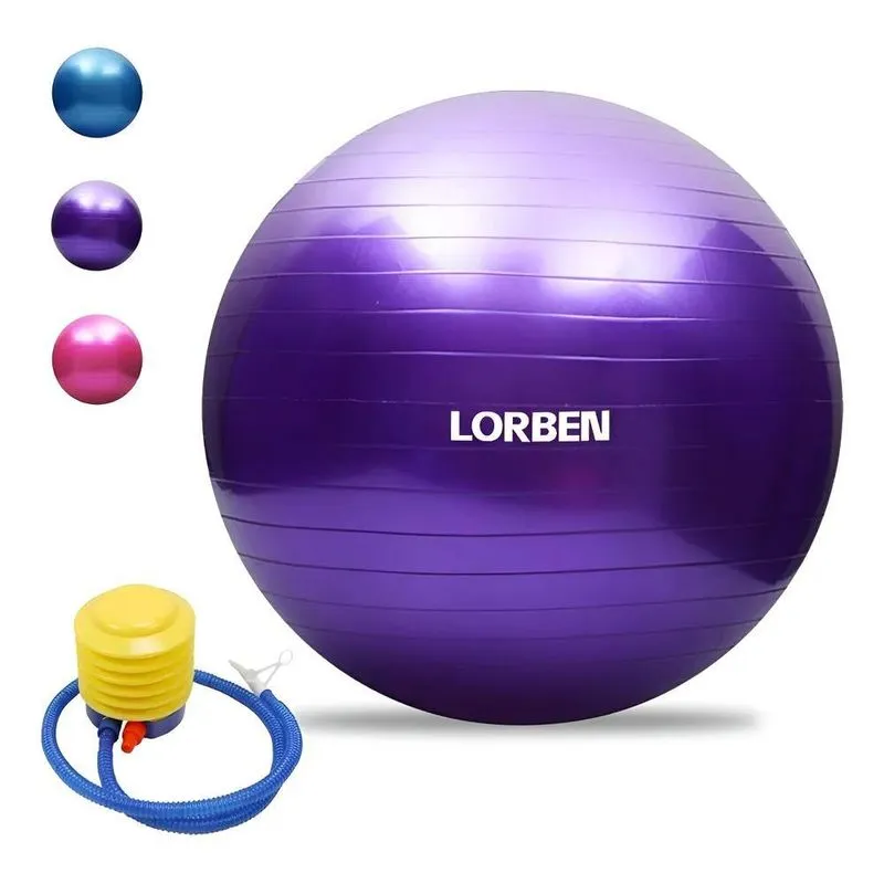Bola De Pilates Yoga E Treinamento Funcional - Com Bomba Inc