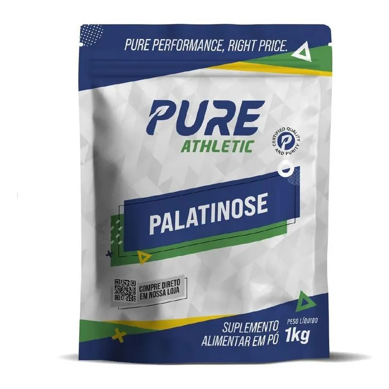 10x Isomaltulose Palatinose Pura Com Certificado 1kg Pure At
