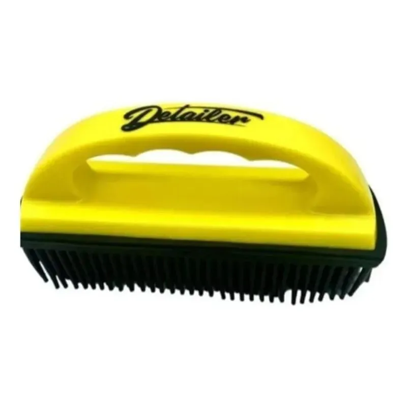 5x Escova Tira Pelo Cachorro Gato Cerdas De Silicone Detaile