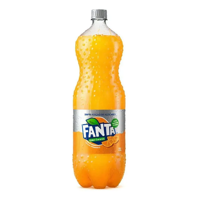 Refrigerante Fanta Laranja Zero Açucar 2 Litros