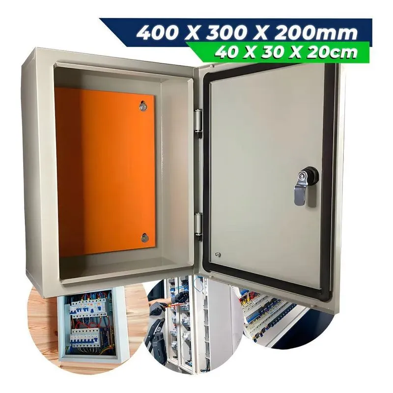Caixa De Montagem Painel Eletrico 40x30x20 Quadro De Comando