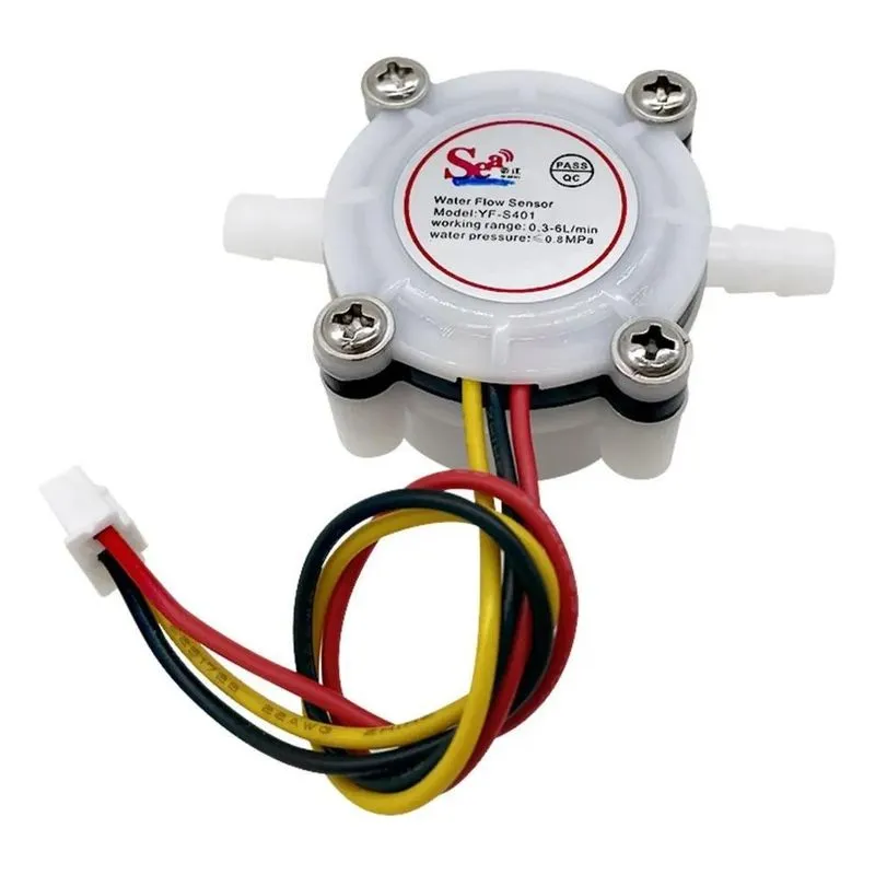5x Sensor De Fluxo Vazão De Água Yf-s401 0,3-6 L/min