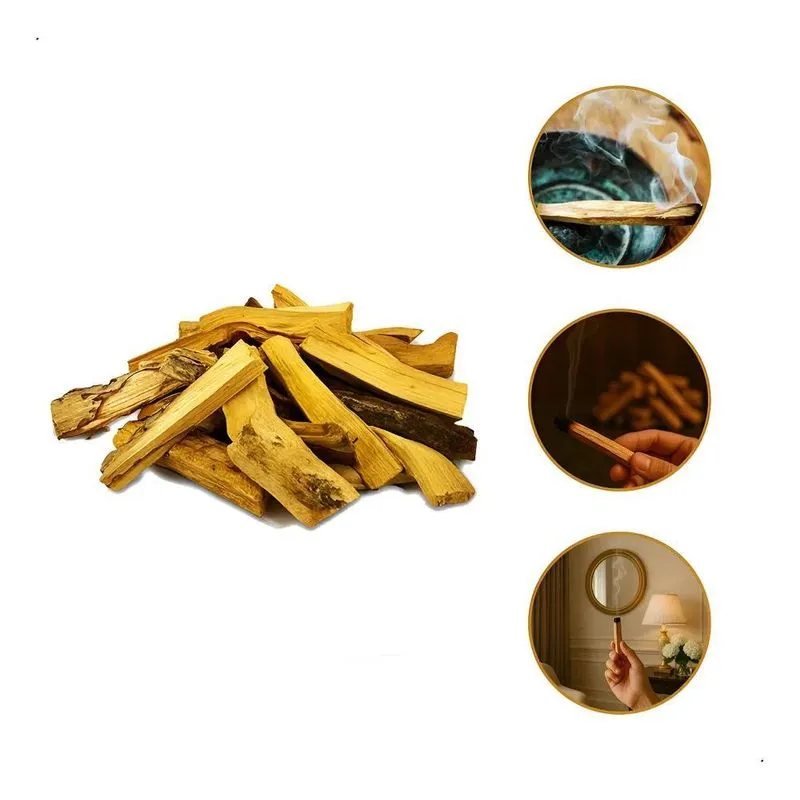 Incenso Palo Santo 100% Natural 100g Madeira Sagrada Do Perú