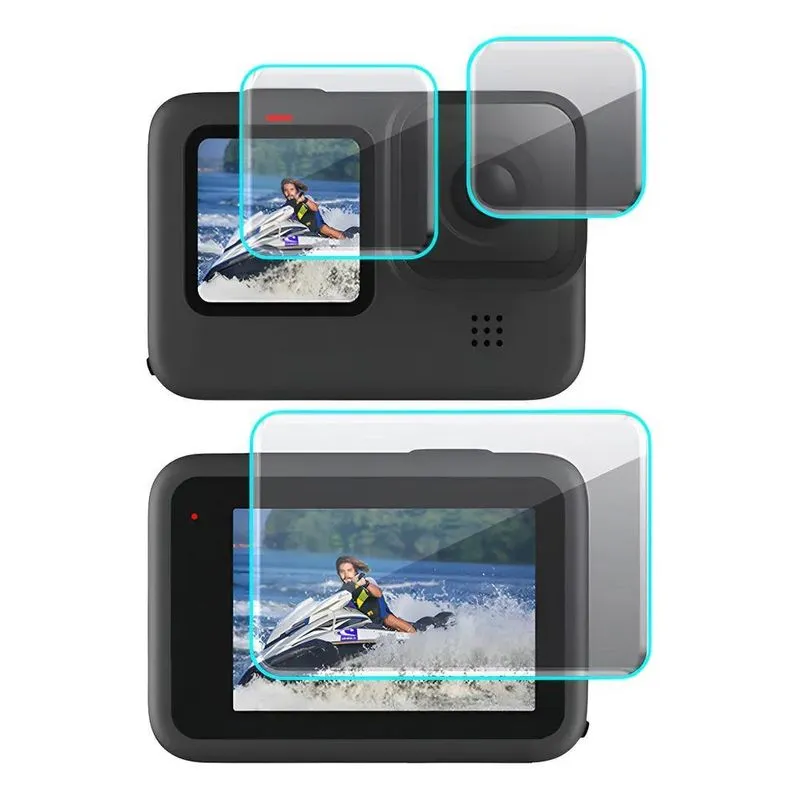 Kit Película Proteção Lente Câmera Para GoPro Hero 12 11 10