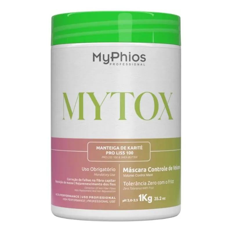 10x Btx Mytox Redutor De Volume Myphios
