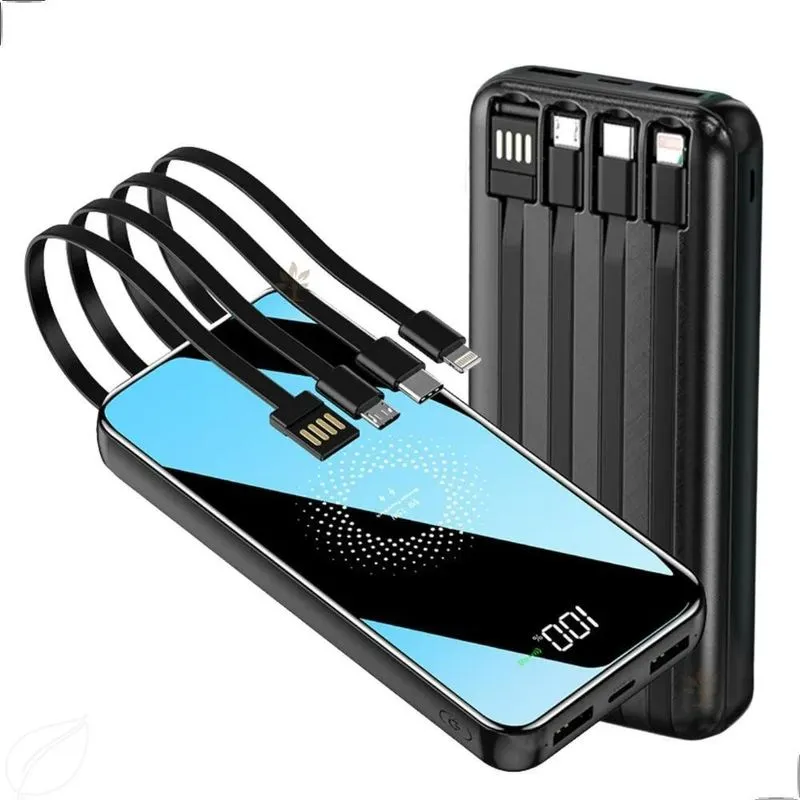 5x Carregador Portátil Turbo 22.5w Power Bank 10.000mah Univ