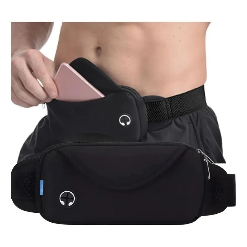 Pochete Esportiva De Corrida Slim Impermeável Celular Bike