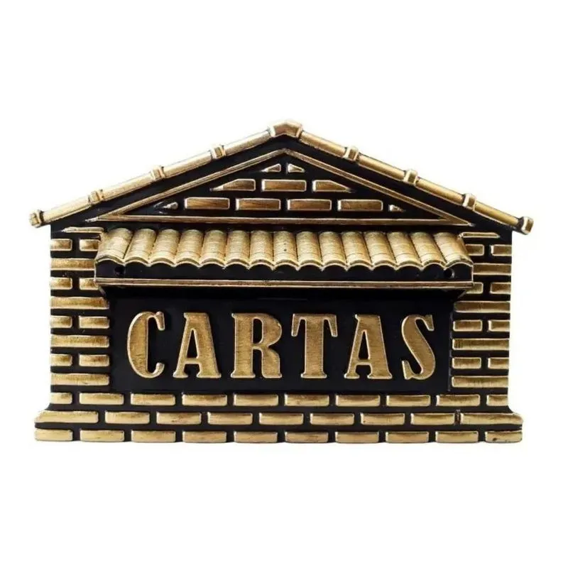 3x Caixa De Pvc Correspondencia P04 Grade/muro Core