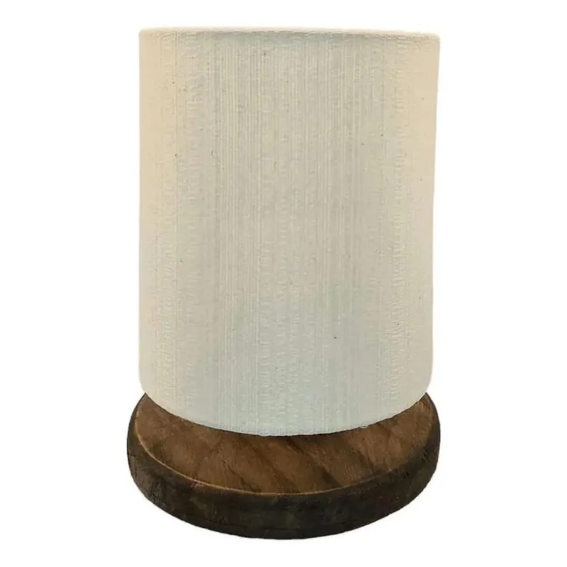 10x Abajur Luminaria De Mesa Quarto Sala Moderno Minimali
