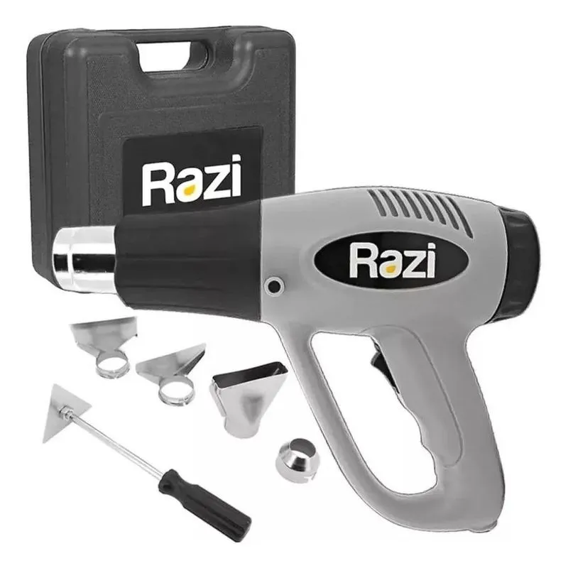 10x Soprador Térmico 1500w Com Acessórios Razi Rz-sk1500 Ci