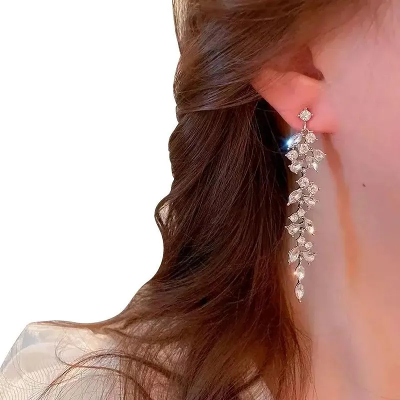 10x Brinco De Prata Flor Strass Feminino Joias Festa Casame