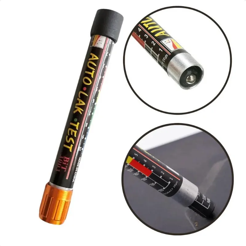 10x Caneta Medidor De Espessura Pintura Carro Batido Teste