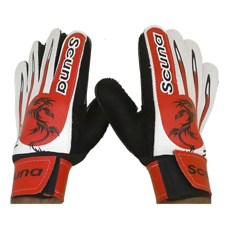 Luva Goleiro Campo Profissional 3mm - Vermelho Infantil -p