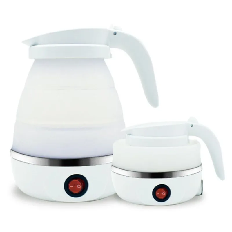 Chaleira Elétrica 110v De Silicone Jarra Portátil Dobrável
