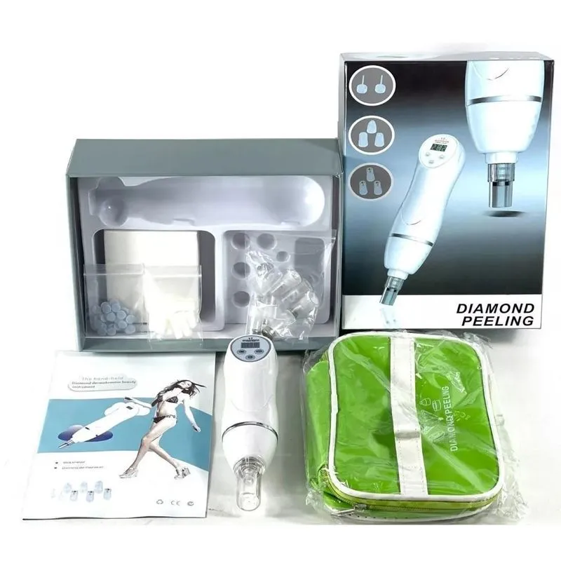 Peeling De Diamante Aparelho Limpeza Facial Tratamento Acne