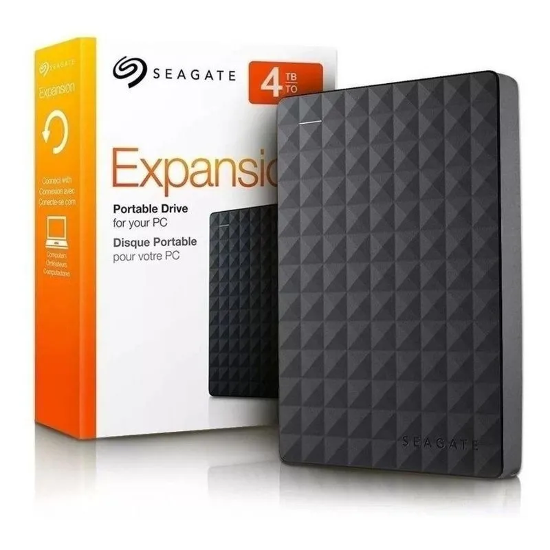 Disco Rígido Externo Seagate Expansion Stea4000400 4tb Preto